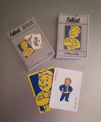 Fallout Vault Boy Spielkarten