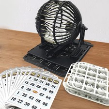 Deluxe Wiederverwendbare Bingo Lotto Maschine Tragbar Langlebig für Home