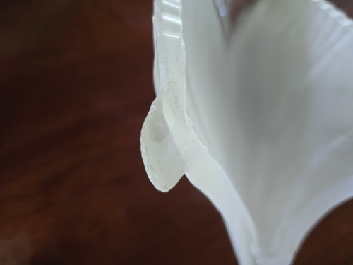 Antique Art Deco Batwing Slip Shade for Chandelier or Sconces - Picture 10 of 15