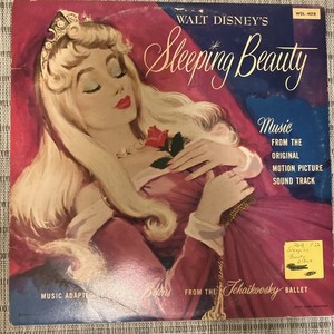 Disney Sleeping Beauty Original Motion Picture Soundtrack Vinyl Record WDL-4018