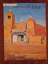 AMERICAN ARTIST August 1975 Ned Jacob Walter Caldon Zygmund Jankowski Casein