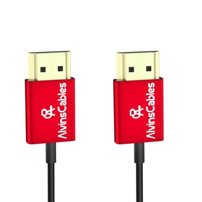 Alvin 's Cables 3ft Digital High-Speed 8K 2,1 Full HDMI Kabel Ultradünnes Kabel