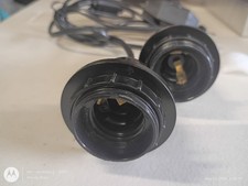 2x Reptile Heat Lamp Fixtures w/ Inline Switch Cord   Ceramic Socket...