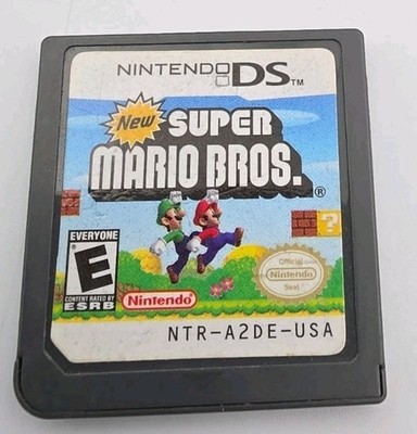 New Super Mario Bros - Nintendo DS Cartridge Only Tested WORKS