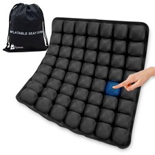 56 3D Air Cell Seat Cushion, Inflatable Travel Seat Cushion for Airplane,Offi...