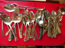 MIXED LOT 35  SERVING PIECES Quality Stainless  Wedding Catering Crafts   LOT U