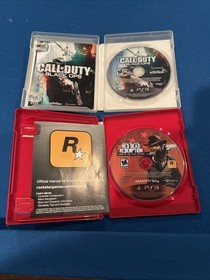 Sony PlayStation 3 Console Lot w/ games and controllers