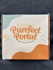 PURRFECT PORTAL -  Meow Manor XL - Cat Door - No-Flap Interior Black Cat Door