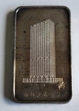 First Wisconsin Center |.999 1oz Silver Bar | Switzerland | CHI Essayeur Fondeur 113.93 per troy oz