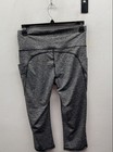 Xersion Women's Capri Leggings Gray Space Dye High Rise Compression NWT Sz L — photo 2