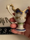 Antique Dollhouse/Doll Kitchen Miniatures: porcelain, metal cutlery inc napkin r — photo 6