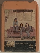 Crosby, Stills & Nash  Self-Titled  8-Track Tape Play Tested Working