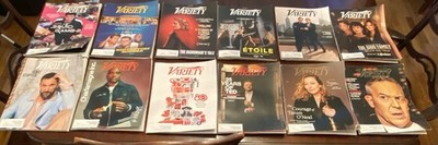 Lot 10 Magazines VARIETY 2/ 2025 - 5/ 2025 Hollywood Broadway Entertainment News