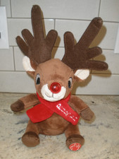 DAN DEE RUDOLPH THE RED NOSED REINDEER ANIMATED CHRISTMAS PLUSH WORKS