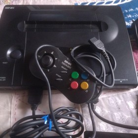 SNK Neo Geo Neogeo AES ROM Console System with  Stick Controller x2  Set Tested
