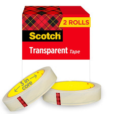 Brand Transparent Tape, Engineered for Office and Home Use, 3/4 X 2592 Inches