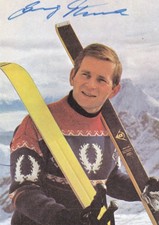 Karta z autografem Georg Thoma