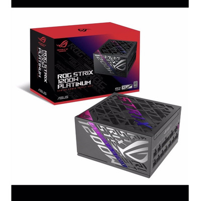 ASUS ROG Strix 1200W Platinum Netzteil, modular, ATX, schwarz/silber/lila