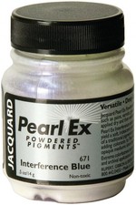 Jacquard Pearl Ex Powdered Pigment .5oz Interference Blue