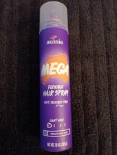 Aussie Mega Flexible Hair Spray 10 oz, 238g - 24 Hour Light Hold J54