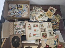 AMAZING 1880 Victorian Scrapbook Album loose Trade Card Tobacco Baseball 1000+