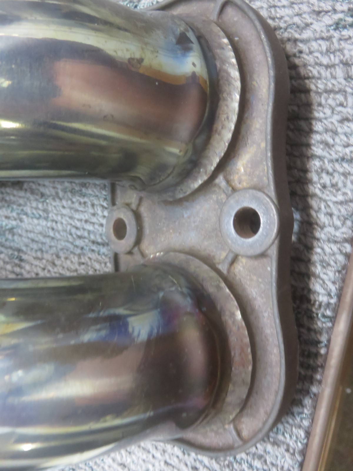 TUBI EXAUST CHROME TIPS FOR A 2002 FERRARI 360 SPYDER ALSO FITS 99 TO 2005 MODEL