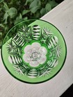 Cut to Clear Lead Crystal Wine Goblet Emerald Green — photo 3