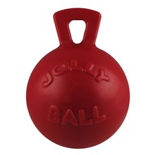 Jolly Pets Dog 6-Inch Tug-n-toss Red 406 Rd 6 Inches/medium