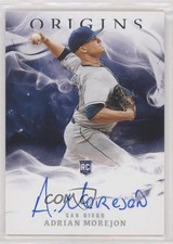 2020 Panini Chronicles Origins Signatures Adrian Morejon #36 Auto 4z8