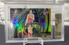 Caitlin Clark 2024 Select All Stars Black Gold 5/5 BGS 10 Pristine Rookie #15 
