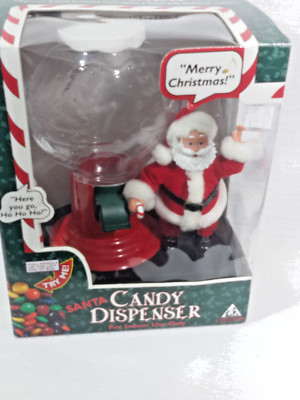 ROCKING SATNA CLAUS MUSICAL FIGURINE IOB