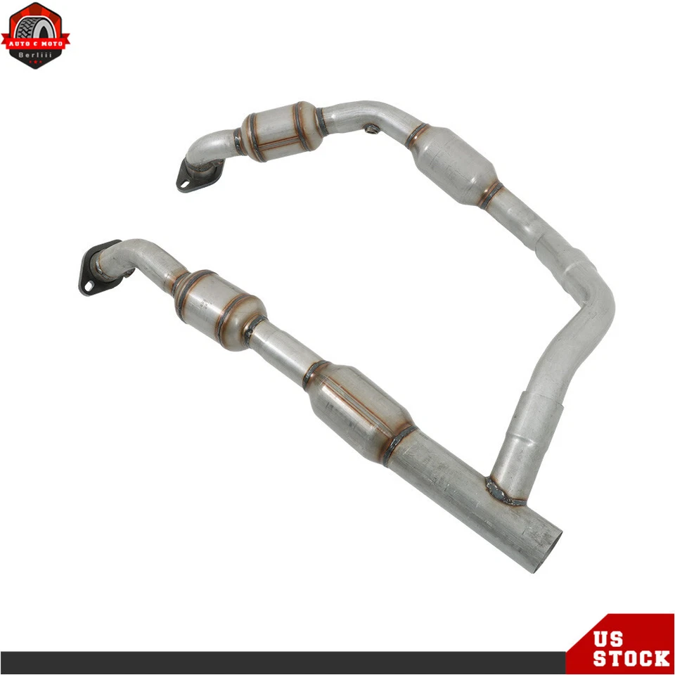 Convertidor catalítico tubo Y 5,4 L 2005-2008 para Ford E-150 Econoline E-250 E-350 Foto 4 de 4