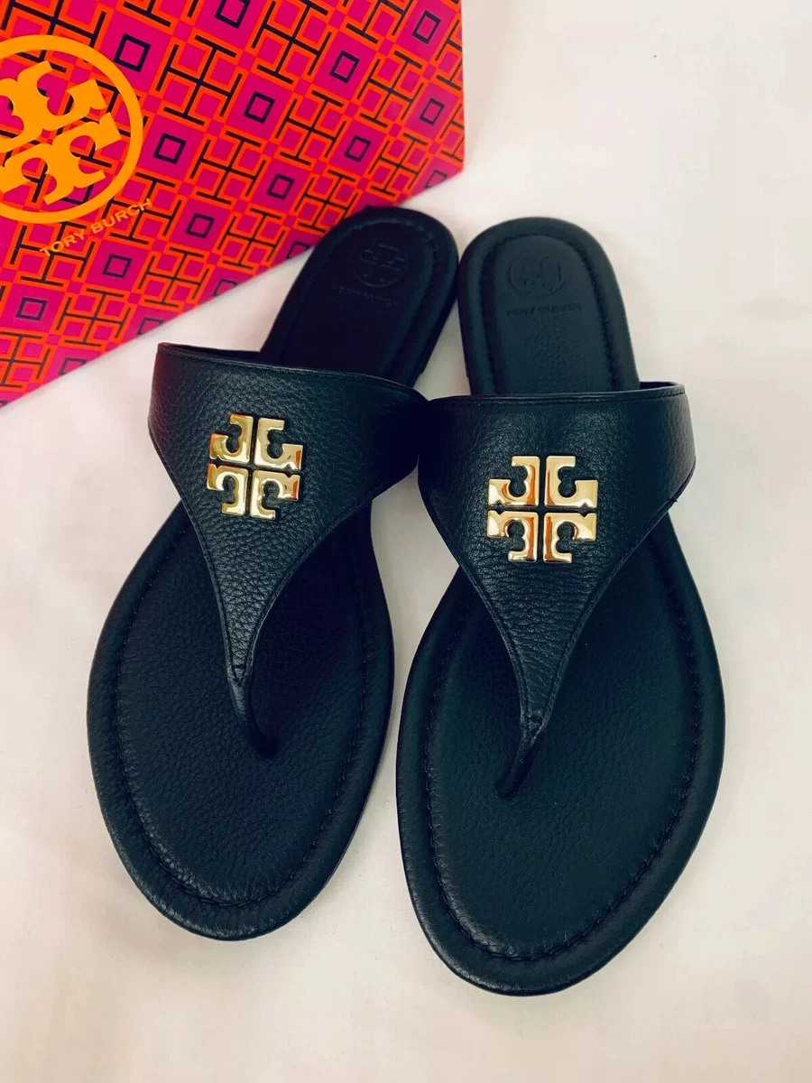 Matte black on sale tory burch sandals