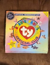 Ty Beanie Babies Official Membership Club Kit First Edition with Sticker Sheets