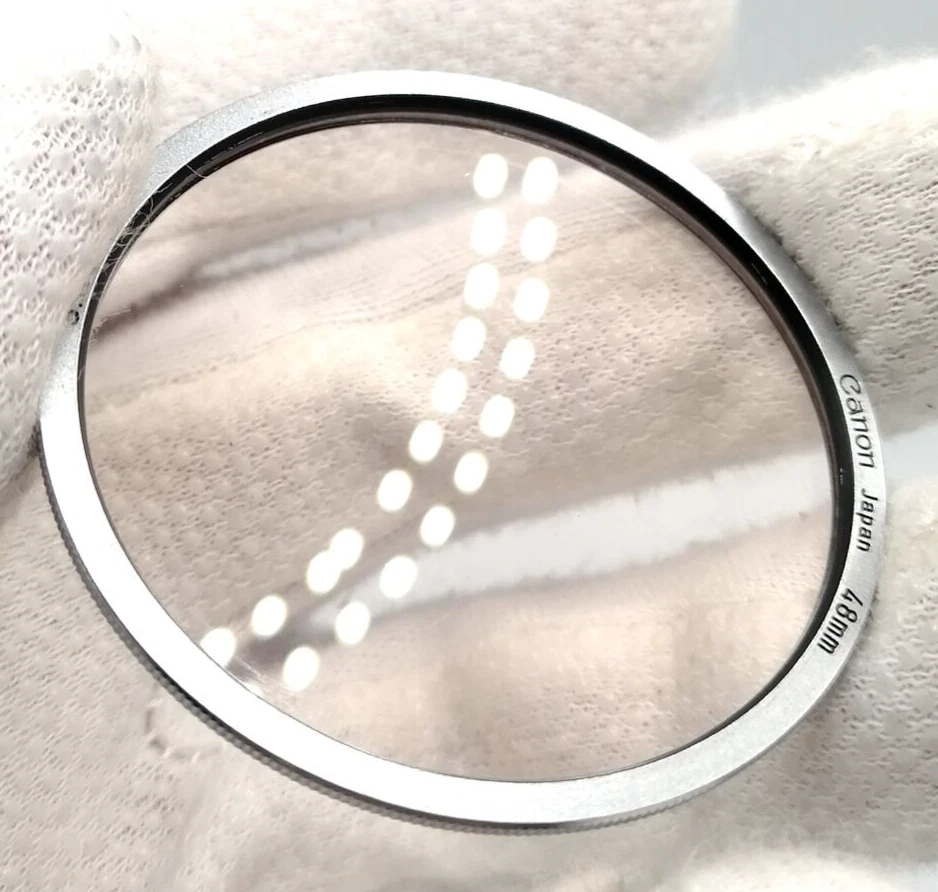 RARE🎦VIDEO👀✨MINT✨ Canon 48mm skylight filter From JAPAN - Image 3 of 4