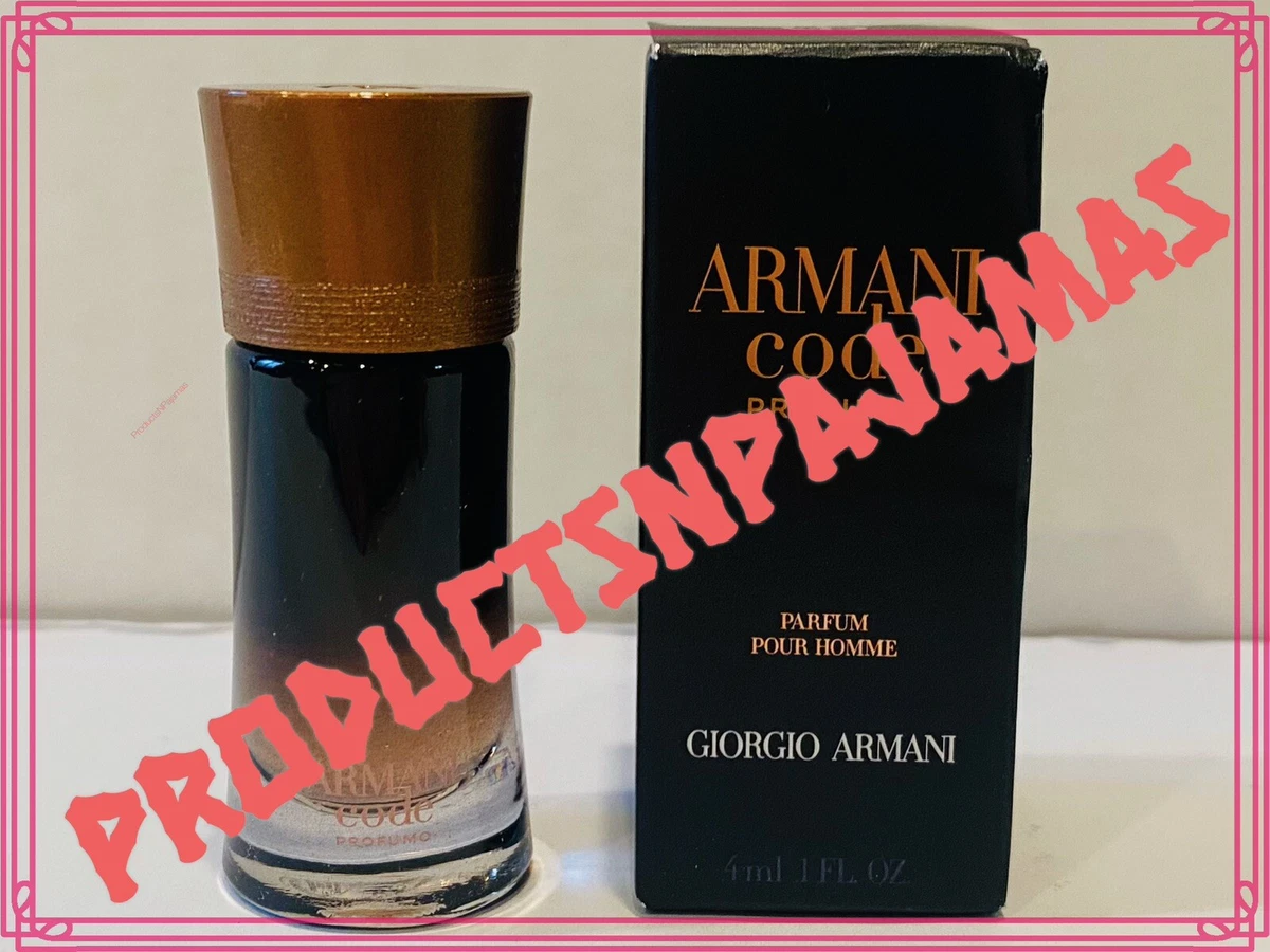 Giorgio Armani ARMANI CODE PROFUMO POUR HOMME Eau de Parfum 0.1oz 4ml MINI BOXED