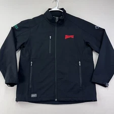DRI DUCK Acceleration Jacket Mens XL Black Full-Zip Soft Shell Wind+Waterproof