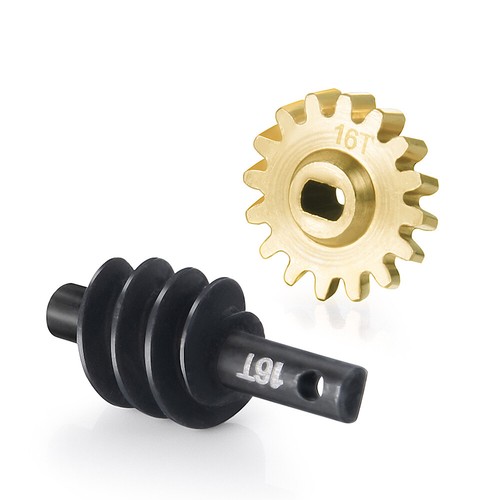 12T/16T Metal Overdrive Differential Diff Worm Gear Set for 1/24 RC Axial SCX24 - Picture 24 of 38
