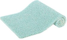 0.6" Thick Non Slip Bath Tub Shower Mat 16x24inch Bathmat For Tub Pvc Loofah Foo