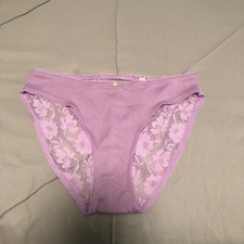 NWT Victoria's Secret Lace Back Bikini Small Lilac Colored