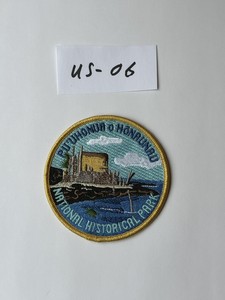 Patch Travel Embroidered Hawaii Puuhonua O Omani National Park