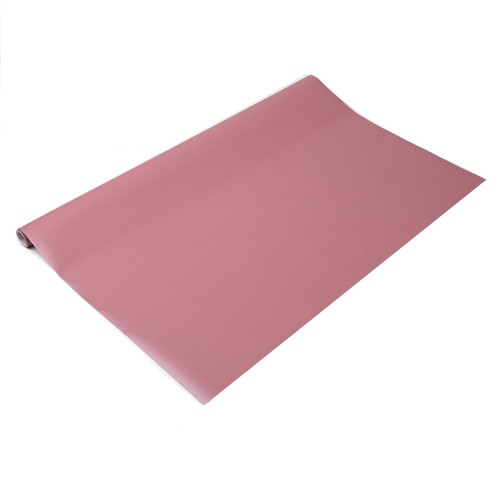 ASH ROSE PINK MATT KLEBRIGE RÜCKSEITE KUNSTSTOFF SELBSTKLEBEND VINYL FOLIE WICKEL 2m x 67cm - Bild 14 von 16