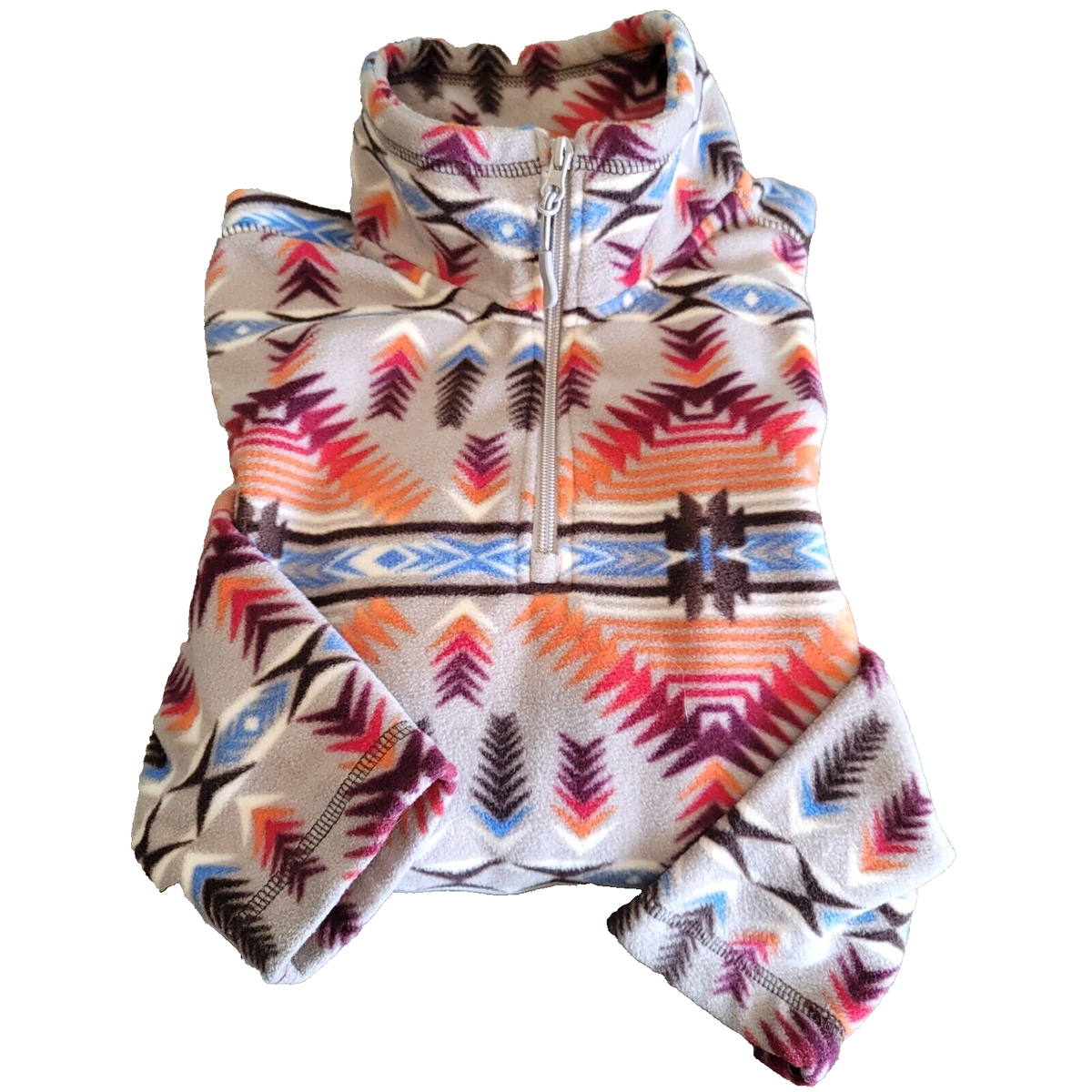 Powder River Outfitters Panhandle Fleece M Aztec Quart Zip