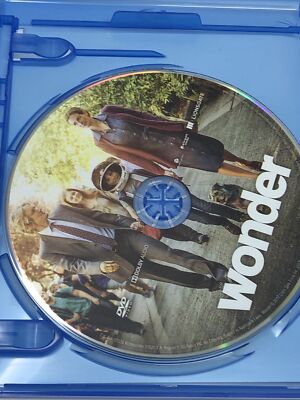 Wonder (Blu-ray, 2017) Very Good Condition No Digital Code