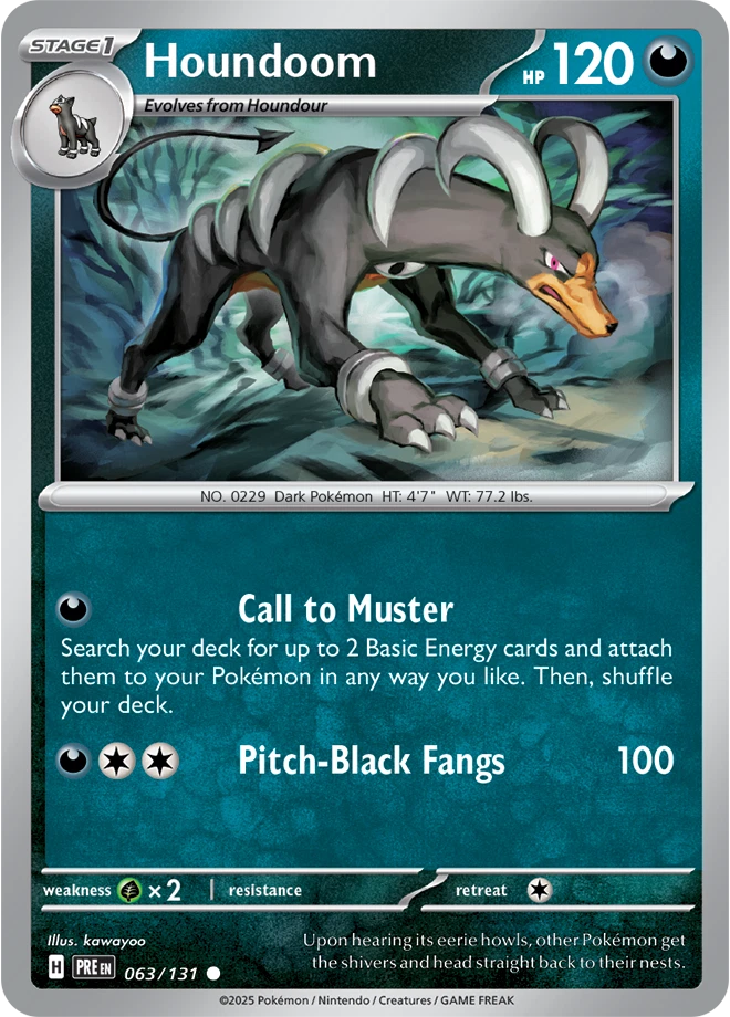 Houndoom Pokémon TCG Cards for sale | eBay