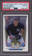 2014 Bowman Draft Picks Top Prospects TP39 Aaron Judge PSA 10 Gem Mint RC