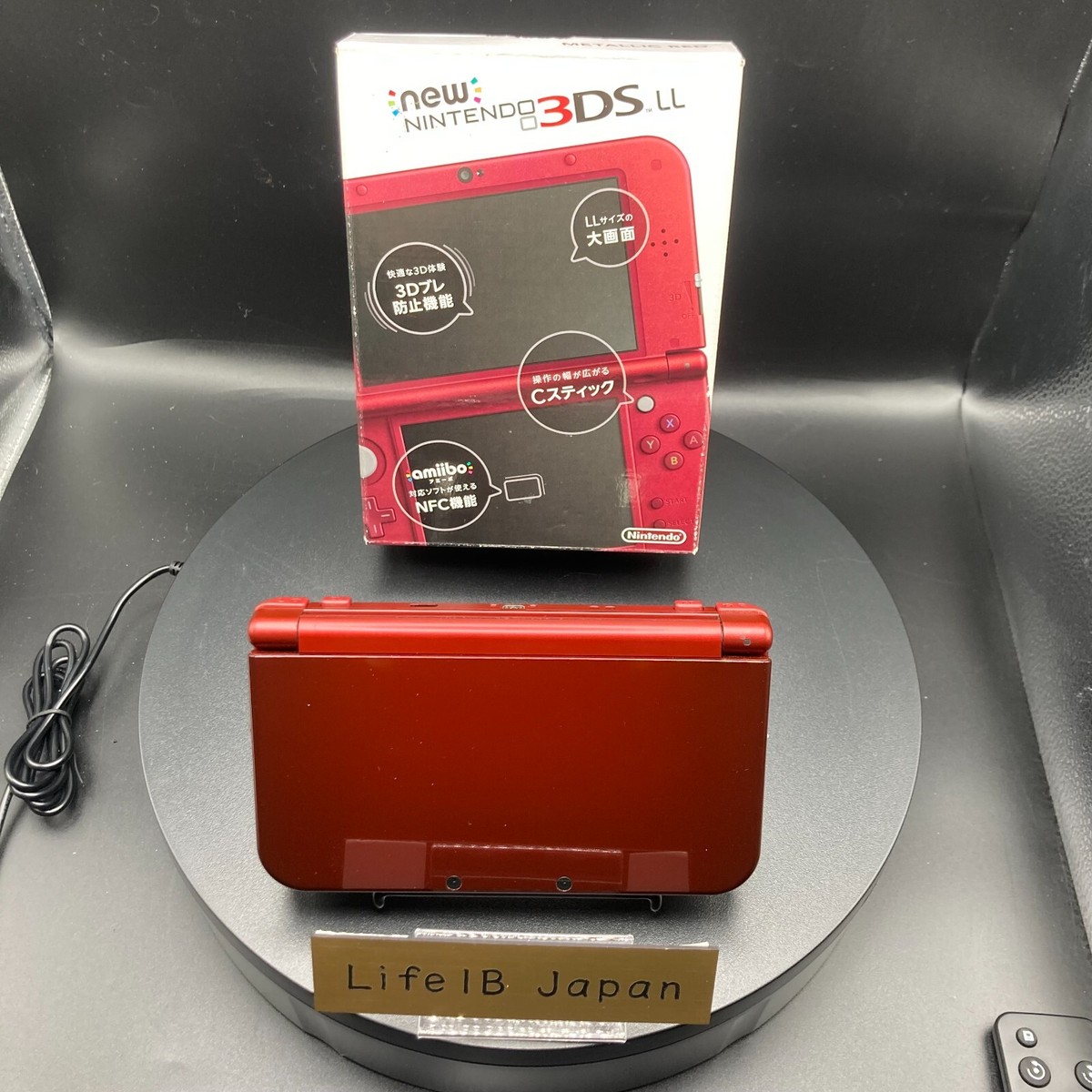 Nintendo New 3DS LL Metallic Red JP Handheld Gaming System