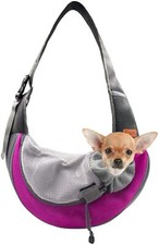 Pet Sling Carrier for Small Dogs, Cats and Puppies, Breathable Mesh Pet Front