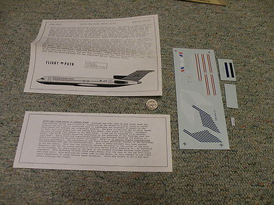 Flight Path decals 1/200 FP20-18 United New Colors Boeing 727-222   Box 11