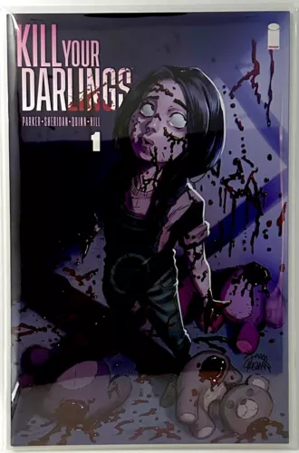 Kill Your Darlings (2023) # 1, 2, 3 VARIANT, 1st Printings, # 3 error copy!